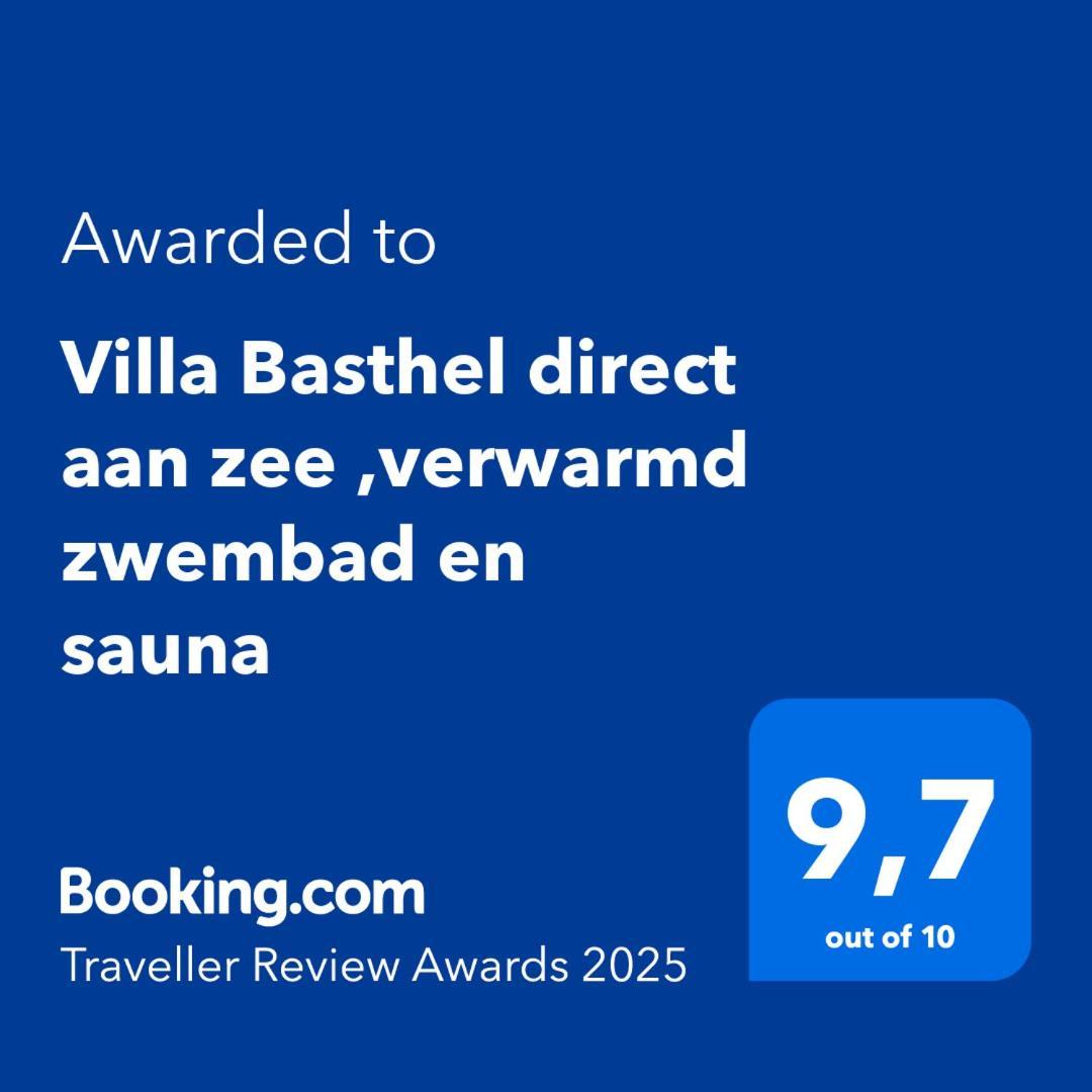 Villa Basthel Direct Aan Zee ,Verwarmd Zwembad En Sauna Barić Draga エクステリア 写真